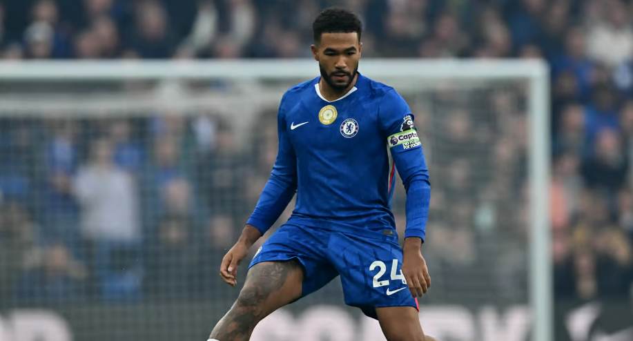 Số áo Reece James mặc là số 24